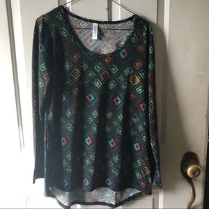 LulaRoe Lynnae shirt XS